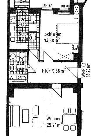 Grundriss zur Wohnung