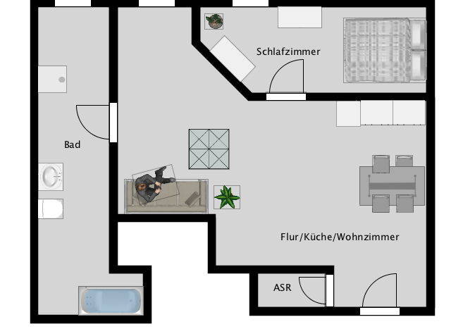 Grundriss zur Wohnung