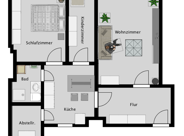 Grundriss zur Wohnung