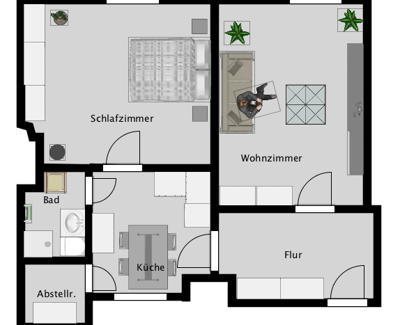 Grundriss zur Wohnung