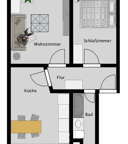 Grundriss zur Wohnung