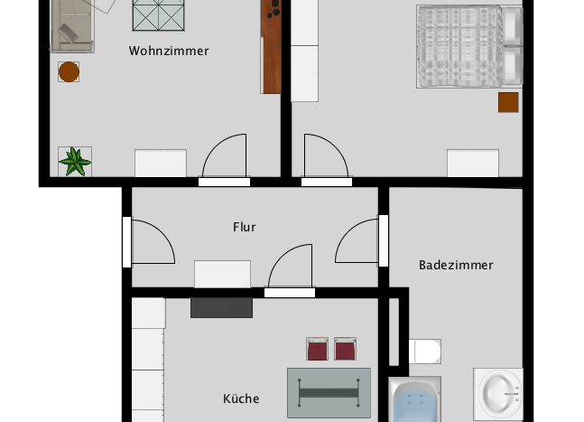 Grundriss zur Wohnung