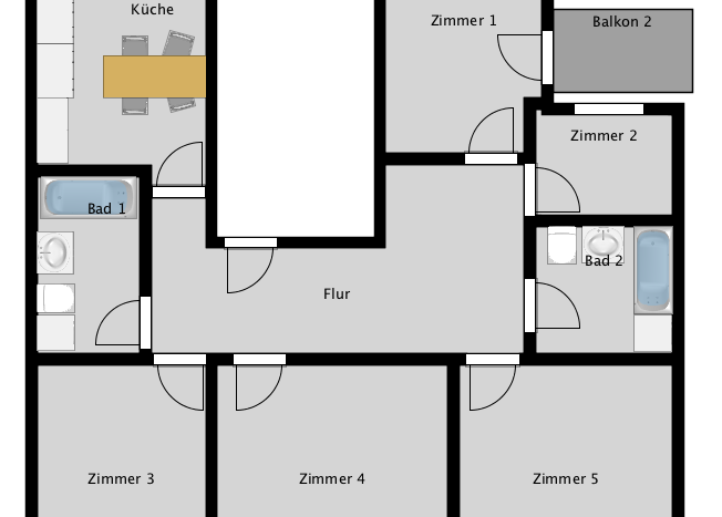 Grundriss zur Wohnung