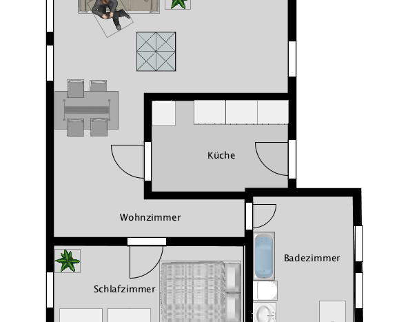 Grundriss zur Wohnung