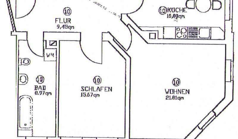 Grundriss zur Wohnung