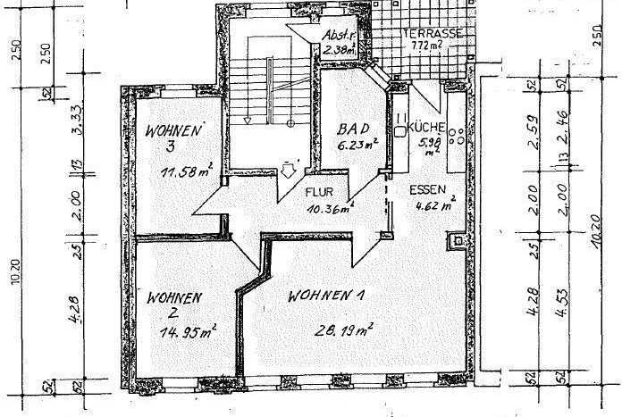 Grundriss zur Wohnung