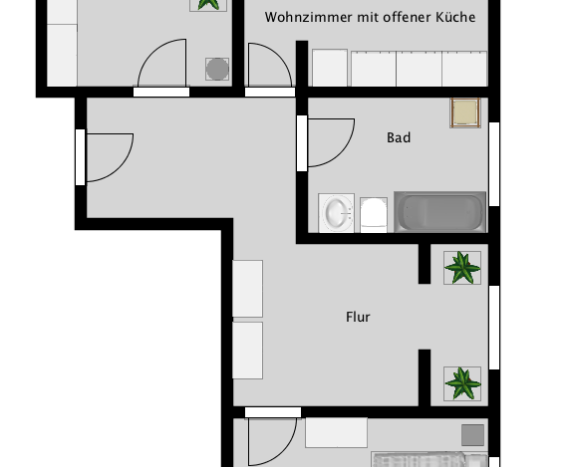 Grundriss zur Wohnung