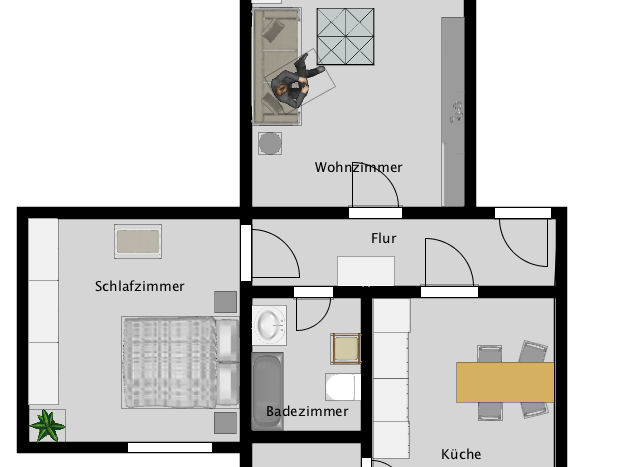 Grundriss zur Wohnung