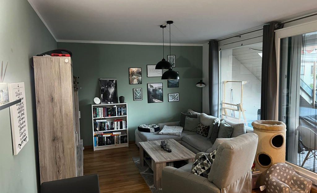 Hochwertige DG-Wohnung in Leipzig Stötteritz -Lift+Fußbodenheizung+Terrasse - Photo 1